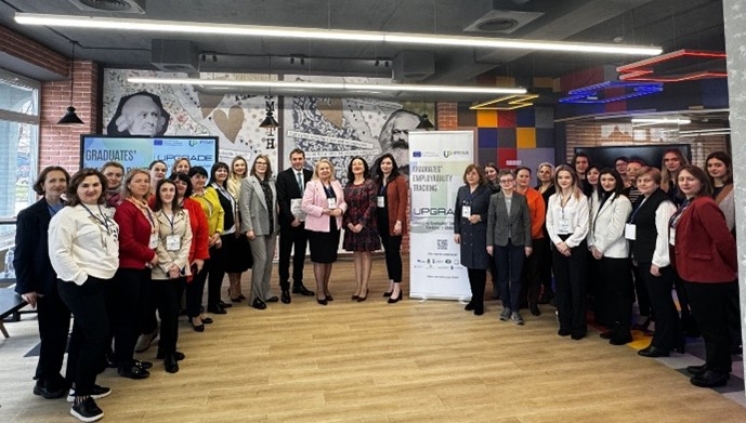 ON MARCH 27, 2024 THE FIRST SEMINAR WAS HELD WITHIN THE FRAMEWORK OF THE UPGRADE PROJECT – “ENHANCING GRADUATES’ EMPLOYABILITY TRACKING IN MOLDOVA”
