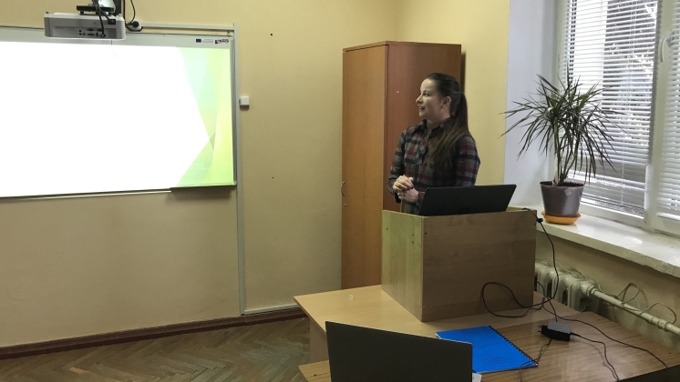 Master students presented the reports on the professional internship of the specialization &quot;Agricultural Production Management&quot;