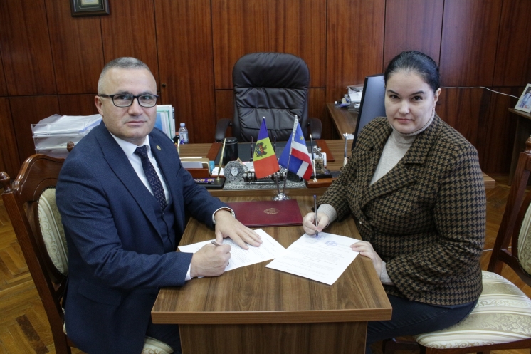 Договор о сотрудничестве между Комратским государственным университетом и «Юридической клиникой Комрат»