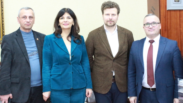 Встреча Министра Образования и Исследований Республики Молдова с коллективом Комратского государственного университета